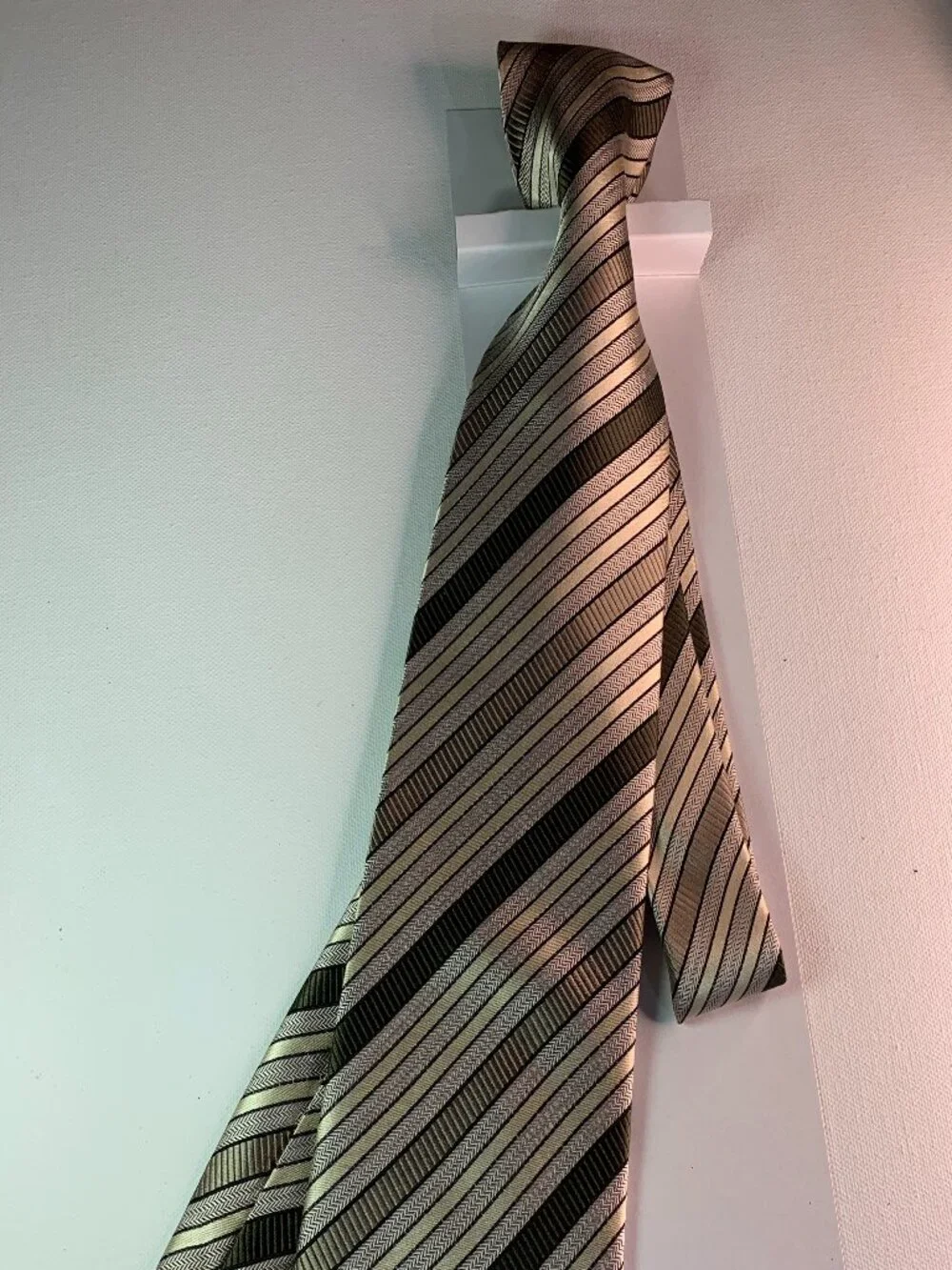 VITO RUFOLO 100% Silk Tie for Men Made in Italy 56